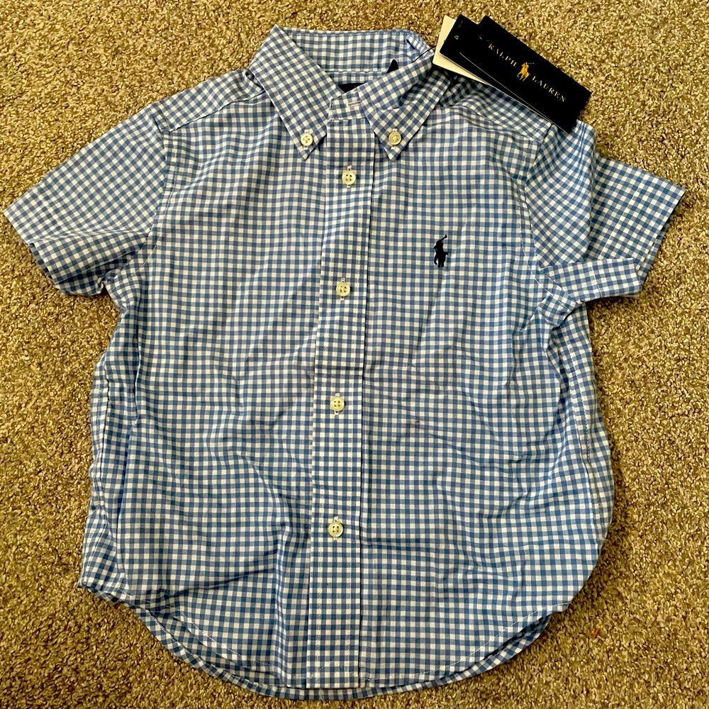 Ralph Lauren size 2T toddler short sleeves polo - New with Tags